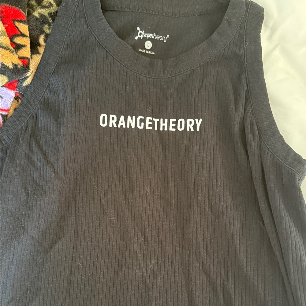 Orangetheory Charcoal Women's Tank Top Large